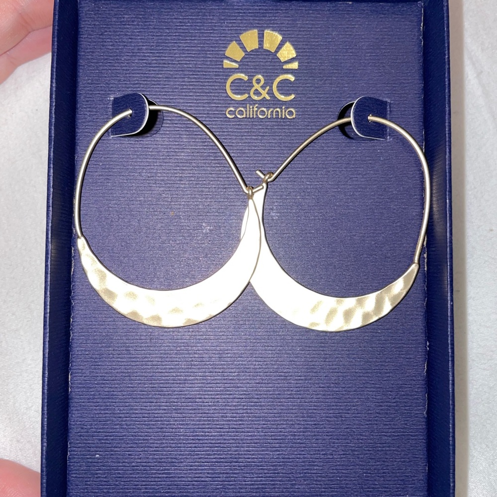 C&C earrings, never worn!!!